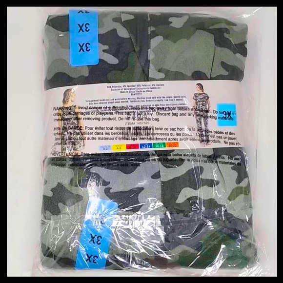 Lucky Brand Ladies 4 piece Pajama Set Plus Sizes - Picture 5 of 5